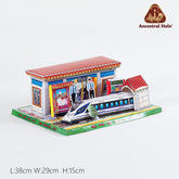 Ancestor Money – Joss Paper High-Speed Rail Station Papercraft Joss Offering