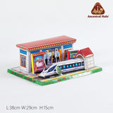 Ancestor Money – Joss Paper High-Speed Rail Station Papercraft Joss Offering