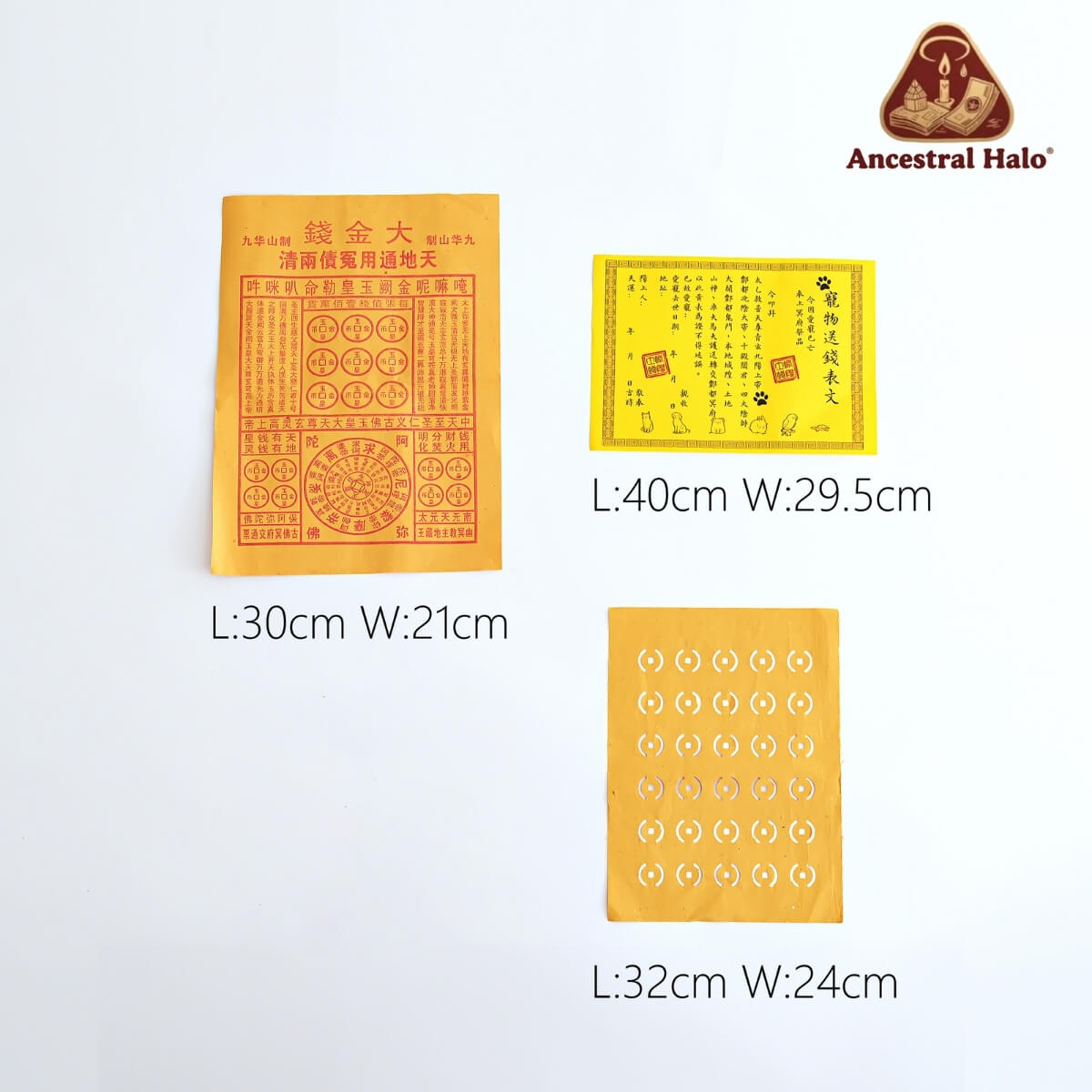 Ancestor Money - Joss Paper Traditional Money Spirit Money Papercraft Offerings
