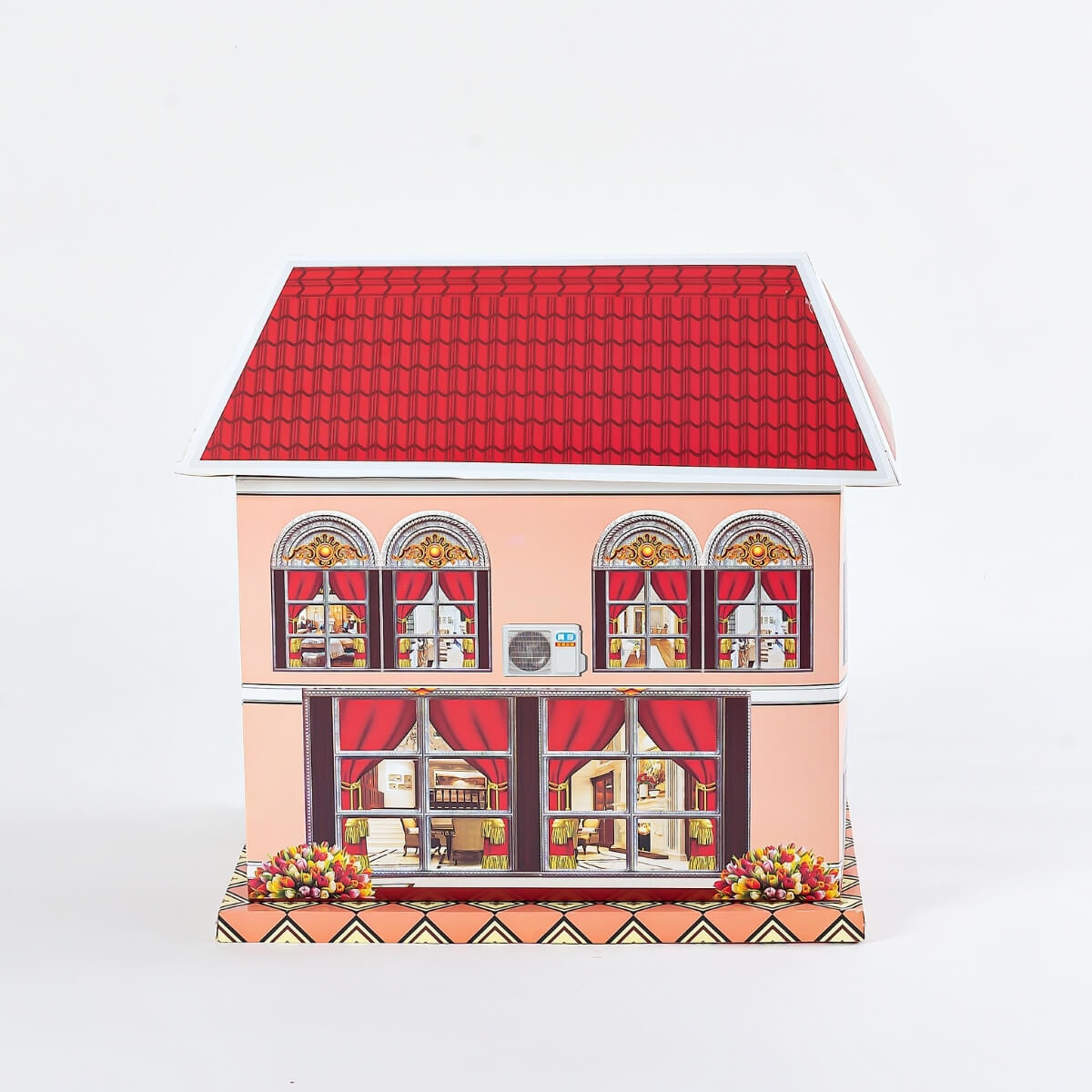 Ancestor Money - Chinese Joss Paper Three-Storey Villa Papercraft Joss Offering
